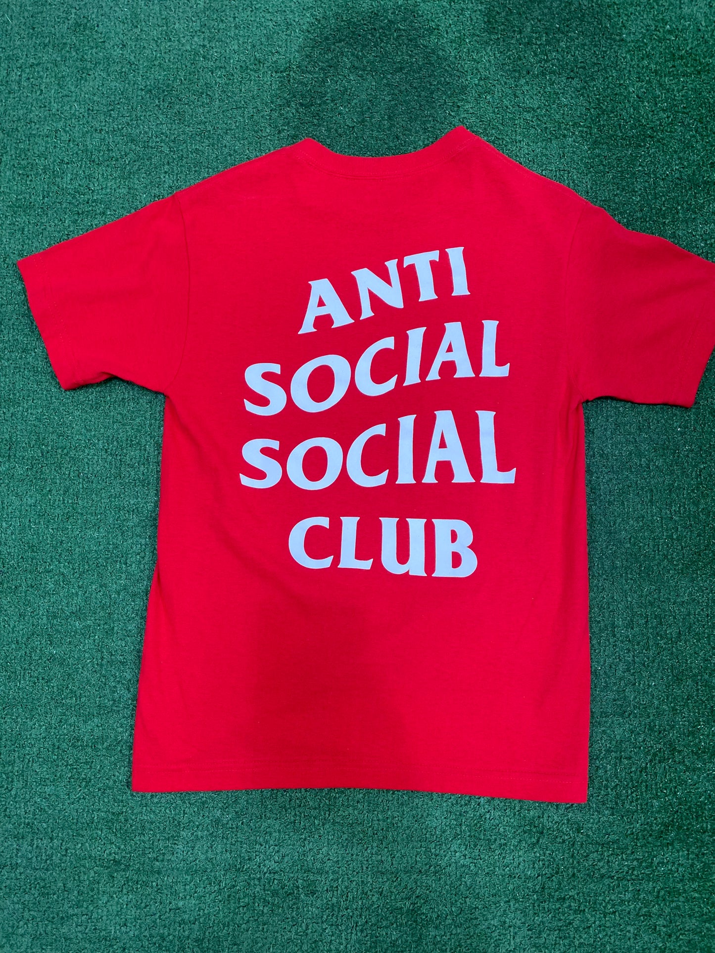 Anti Social Social Club Logo Tee Red, T-Shirt - Supra Sneakers