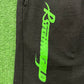 Psychworld Black Canvas Shorts Lime Green Logo, Shorts - Supra Sneakers