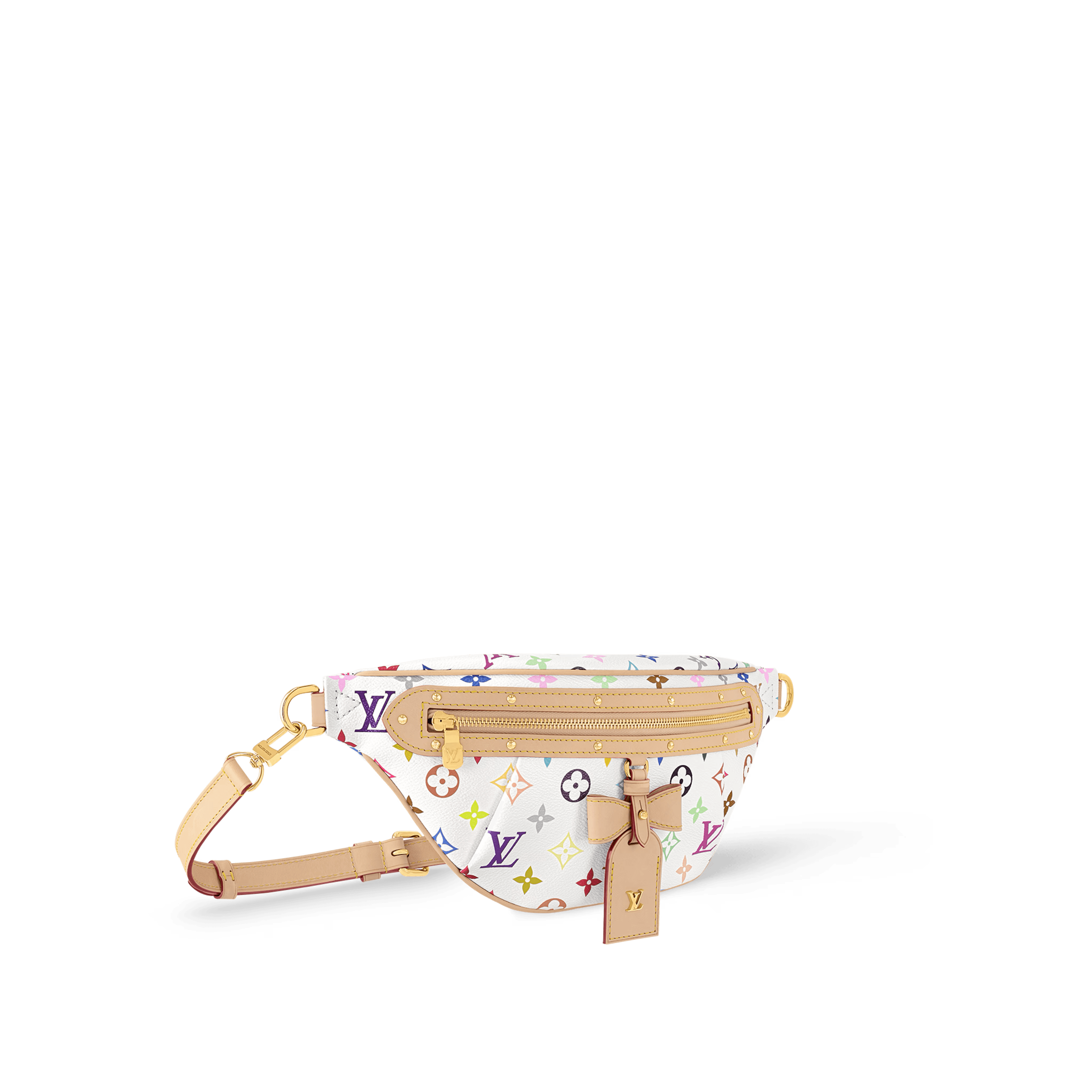 Louis Vuitton x Takashi Murakami High Rise White Multicolored