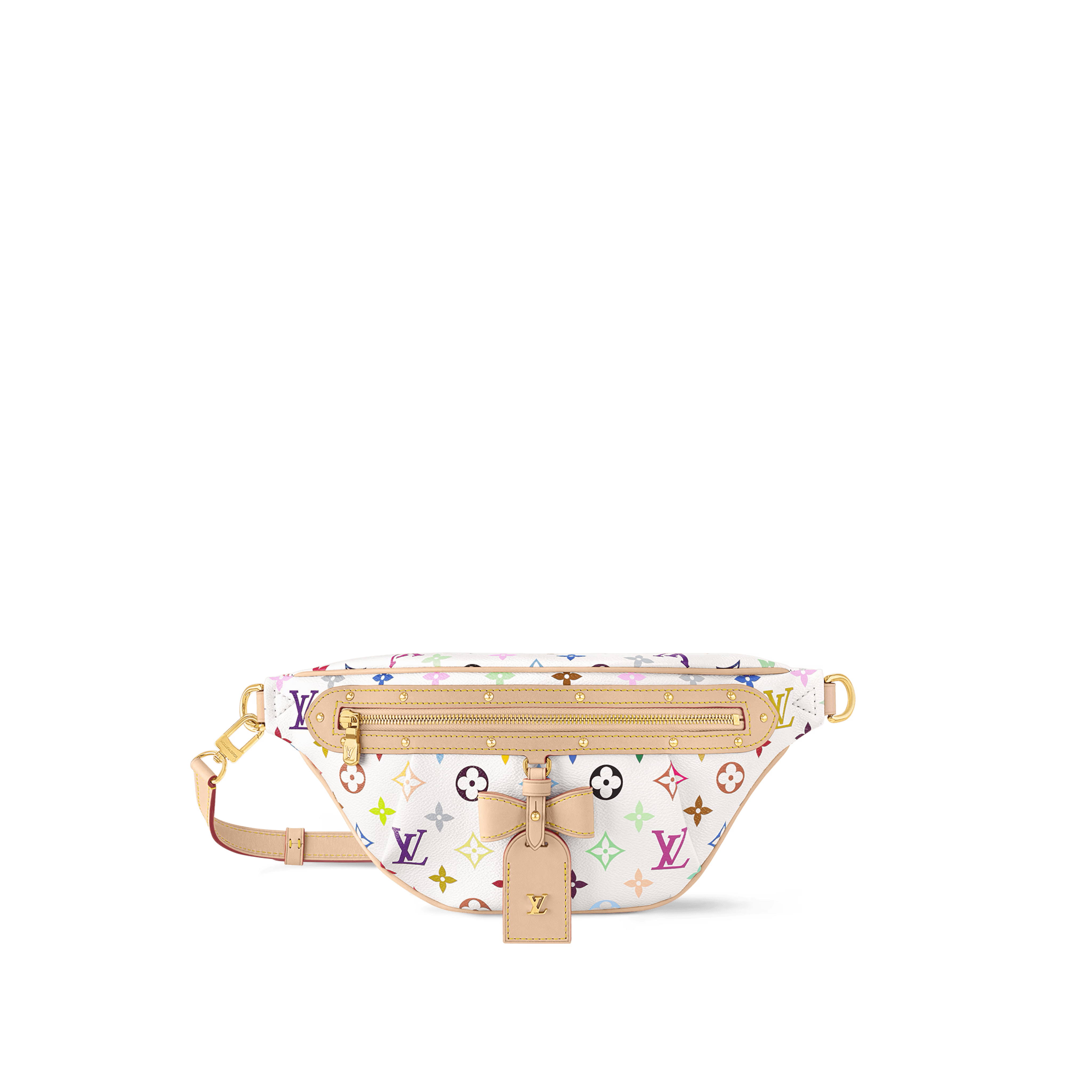 Louis Vuitton x Takashi Murakami High Rise White Multicolored