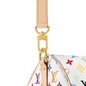 Louis Vuitton x Takashi Murakami Keepall Bandouliere 45 White Multicolored
