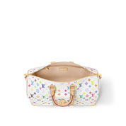 Louis Vuitton x Takashi Murakami Keepall Bandouliere 45 White Multicolored