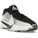 Nike Zoom Freak 5 Oreo Black White — angled three-quarter front - Image 3