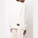 Palm Angels Rockstar knitted jumper white - Supra Sneakers - Image 2