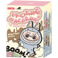 Pop Mart Labubu The Monsters Pendentino in Vinile e Peluche Macaron Emozionante, Singola Scatola Ciega