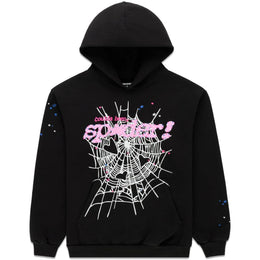Sp5der x Druski Coulda Been Heart Punk V2 Hoodie Owl Black