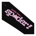 Sp5der x Druski Coulda Been Heart Punk V2 Sweatpant Owl Black - Image 3