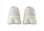 White sneakers with a transparent sole on a light gray background - Image 5
