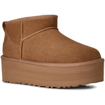 UGG Classic Ultra Mini Platform Boot Chestnut (Women's) — angled three-quarter - Image 2