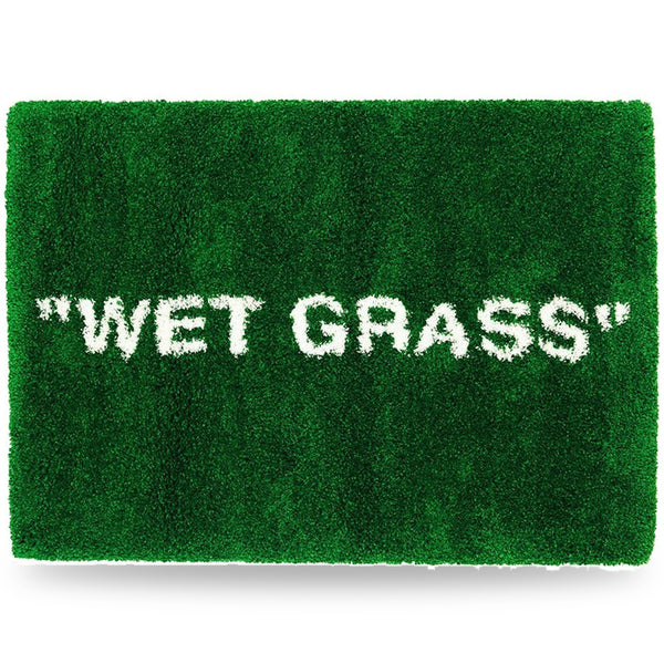Virgil Abloh x IKEA MARKERAD WET GRASS Rug 195x133 CM Green