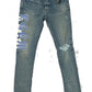 Amiri x The Great Workshop LA logo jeans - Supra Sneakers