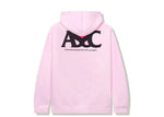 Anti Social Social Club Negative Space Hoodie Pink - Supra Sneakers - Image 1