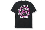 Anti Social Social Club x Fragment Pink Bolt Tee - Supra Sneakers - Image 2