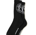 BAPE Ape Black Socks White Circle Logo