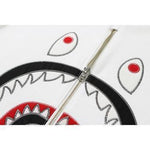 Bape Applique Shark Crewneck White - Supra Sneakers - Image 2