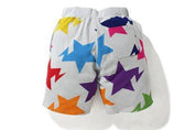Bape Sta Pattern Wide Fit Sweat Shorts Multicolor - Supra Sneakers