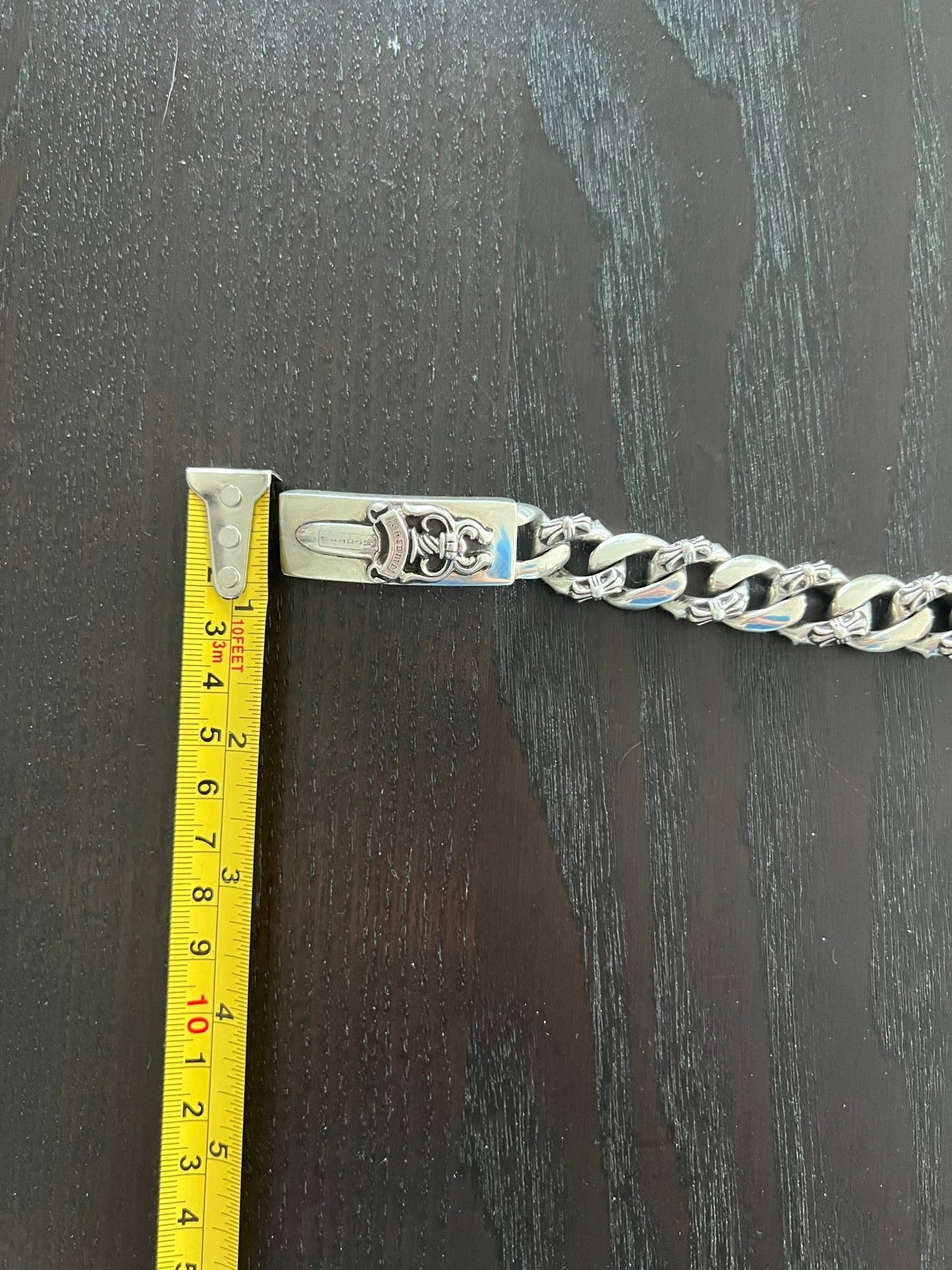 Chrome Hearts Fancy Dagger Bracelet .925 Silver (USED) - Supra Sneakers