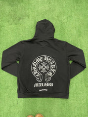 Chrome Hearts Malibu Exclusive Horse Shoe Zip Up Hoodie Black - Supra Sneakers