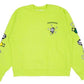 Chrome Hearts Matty Boy Link Crewneck Sweatshirt Lime Green - Supra Sneakers