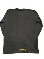 Chrome Hearts Neck Scroll Logo L/S T-shirt Black Green - Supra Sneakers - Image 3