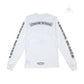 Chrome Hearts Scroll Logo F**k You L/S T-Shirt White - Supra Sneakers
