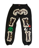 Come Tees x CPFM ComplexCon Sweatpants Black - Supra Sneakers - Image 1