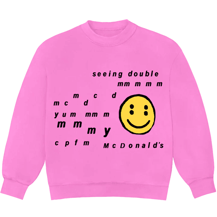 CPFM x McDonald's Seeing Double Crewneck Pink - Supra Sneakers