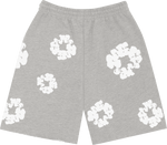 Denim Tears The Cotton Wreath Sweat Shorts Grey - Supra Sneakers - Image 2