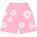 Denim Tears The Cotton Wreath Sweat Shorts Pink - Supra Sneakers - Image 2