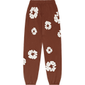 Denim Tears 棉质花环款棕色运动卫裤