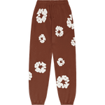 Denim Tears The Cotton Wreath Sweatpants Brown - Supra Sneakers - Image 1