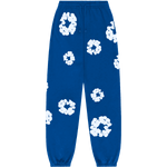 Denim Tears The Cotton Wreath Sweatpants Royal Blue - Supra Sneakers - Image 1