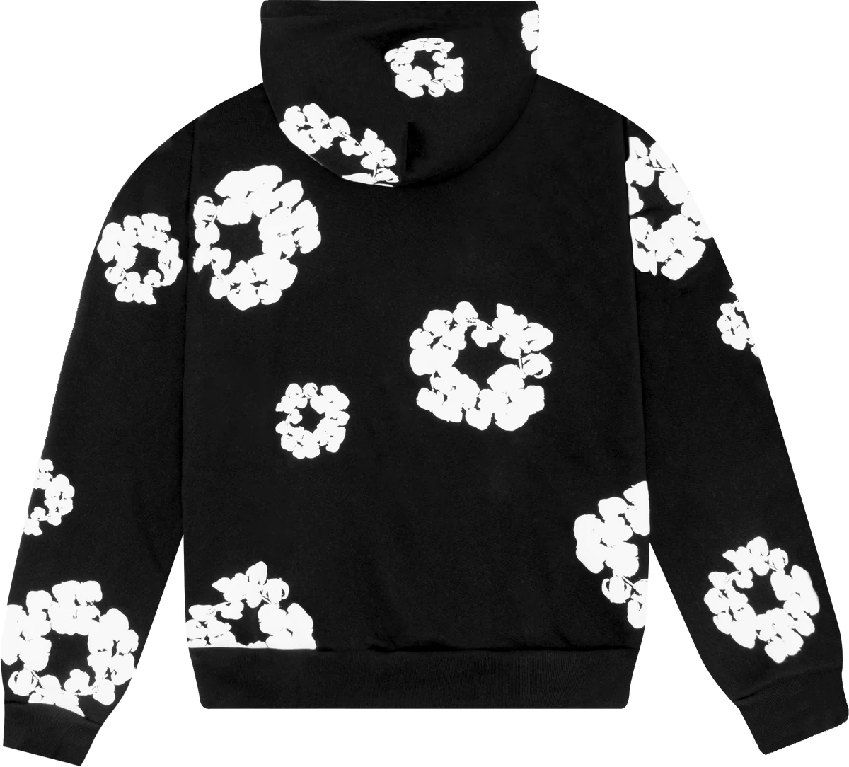 Denim Tears The Cotton Wreath Sweatshirt Black - Supra Sneakers