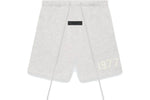 Fear of God Essentials 1977 Shorts Light Oatmeal - Supra Sneakers - Image 1