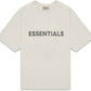 Fear of God Essentials Boxy Tee Appliqué Oatmeal - Supra Sneakers