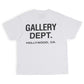 Gallery Dept. Souvenir T-shirt White - Supra Sneakers