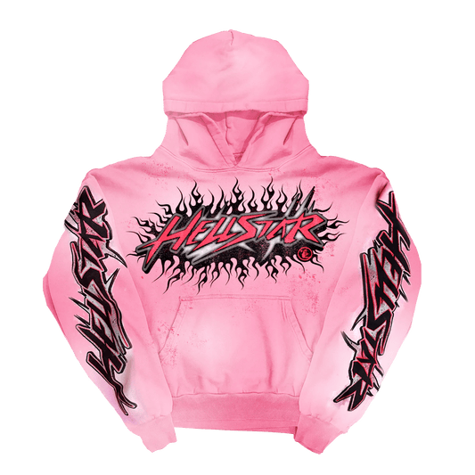 Hellstar Brainwashed Hoodie without Brain Pink - Supra Sneakers