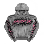 Hellstar Future Flame Hoodie Grey - Supra Sneakers