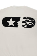 Hellstar Sports Crewneck (White) - Supra Sneakers - Image 3