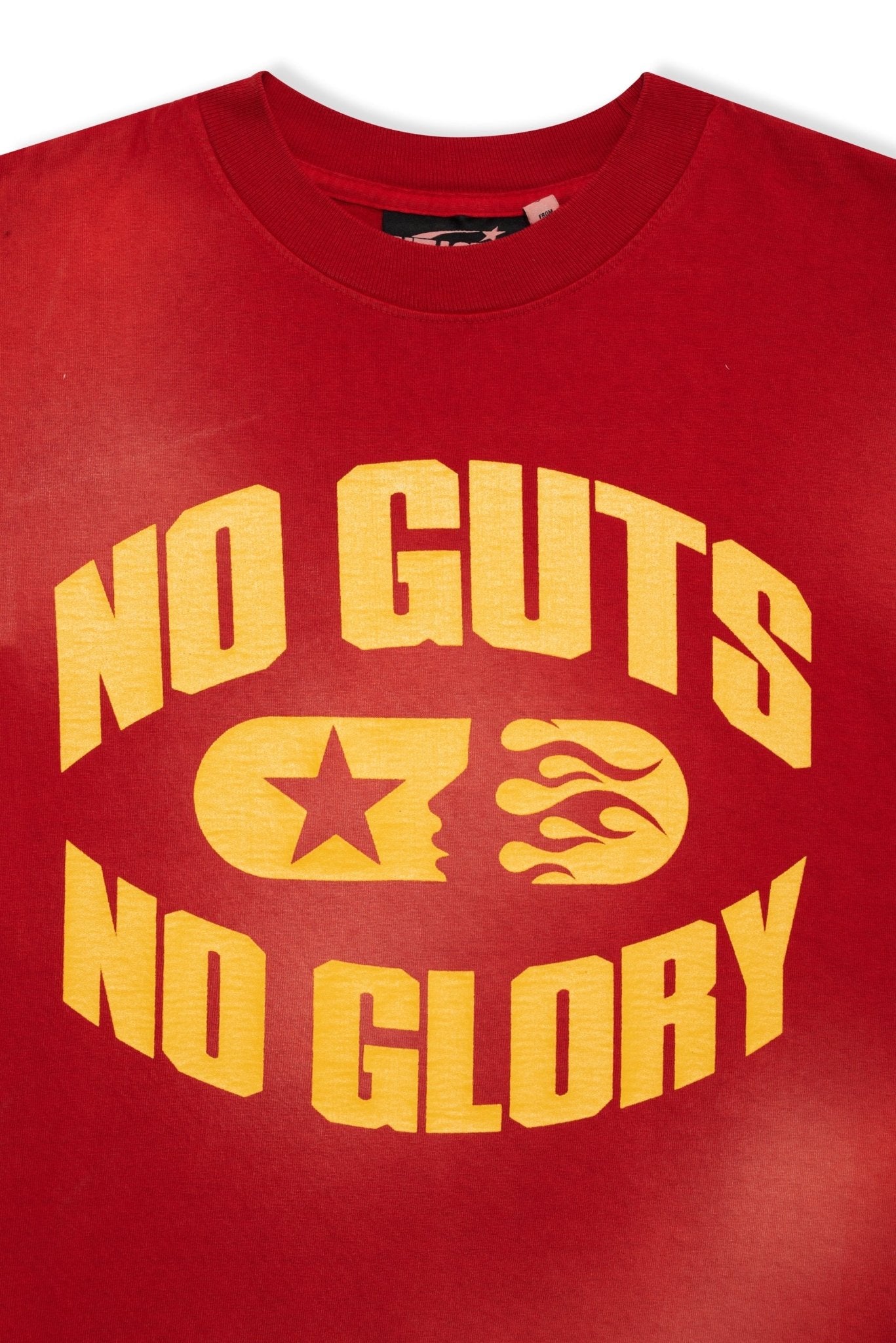 Hellstar Sports No Guts No Glory T-Shirt (Red) - Supra Sneakers
