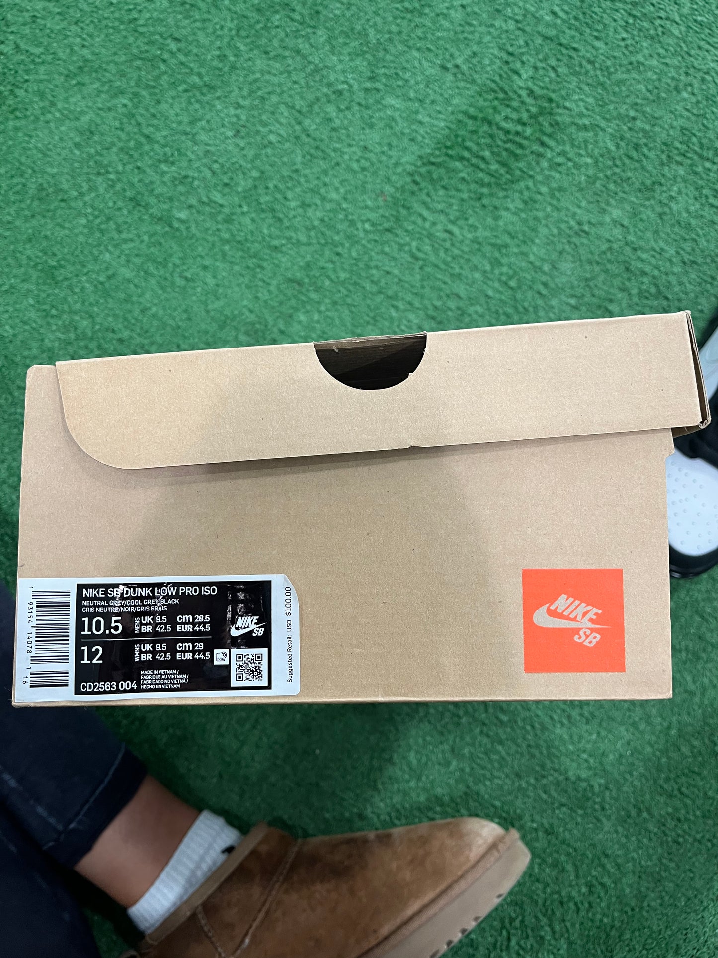 Nike SB Dunk Low Staple Panda Pigeon (Wrong Box), Sneaker - Supra Sneakers