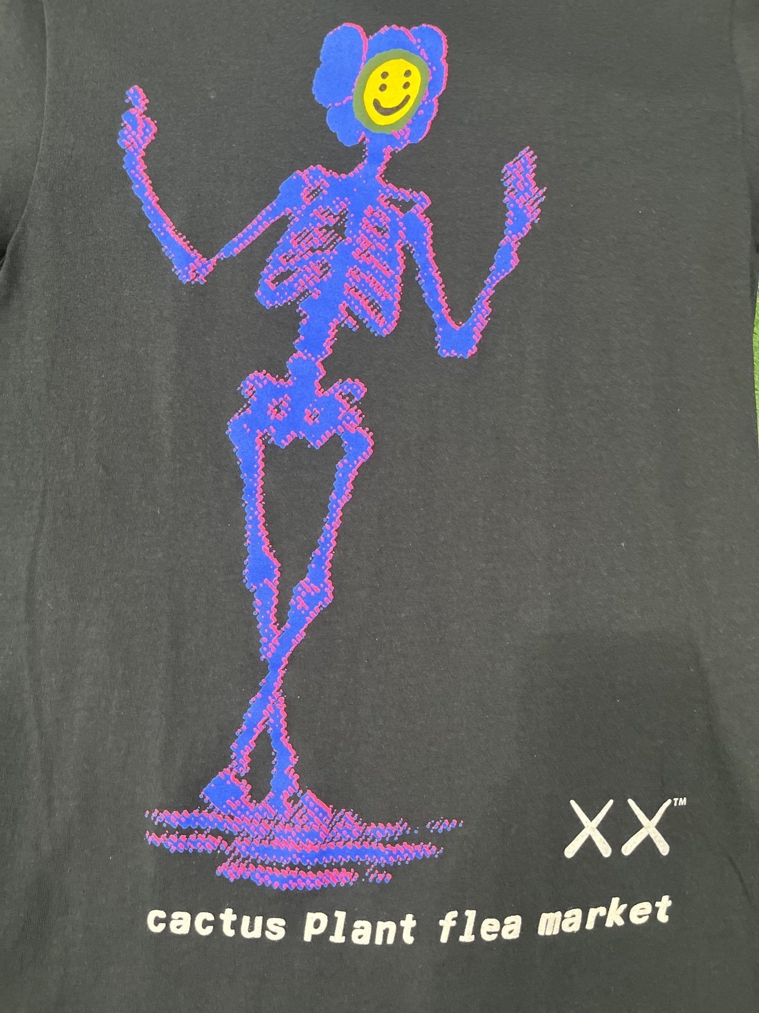 KAWS x Cactus Plant Flea Market T-shirt Black - Supra Sneakers