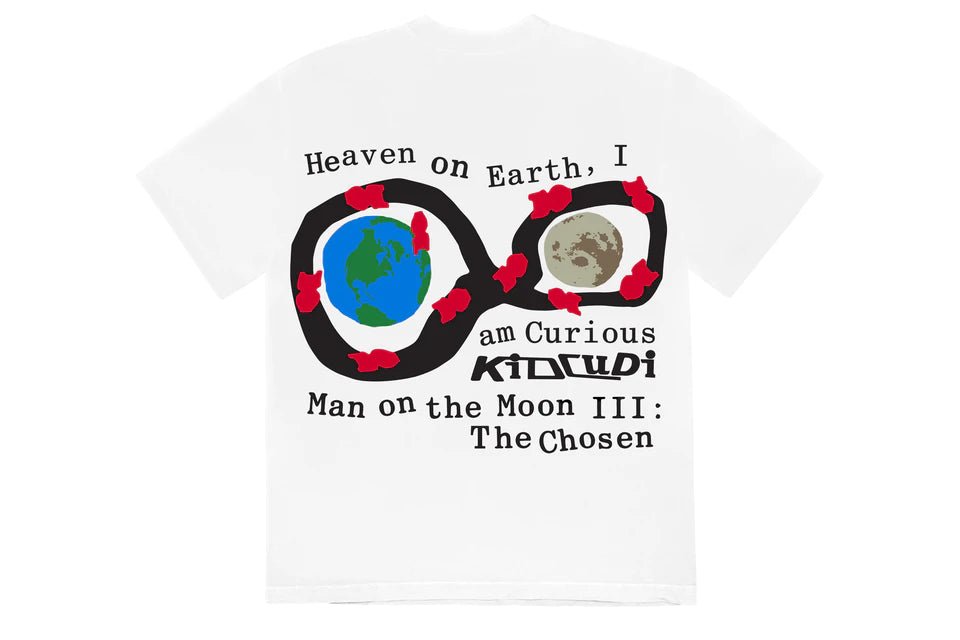 Kid Cudi CPFM For MOTM III Heaven on Earth T-shirt White - Supra Sneakers