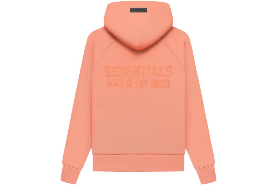 Kids Fear of God Essentials Full-zip Hoodie Coral - Supra Sneakers