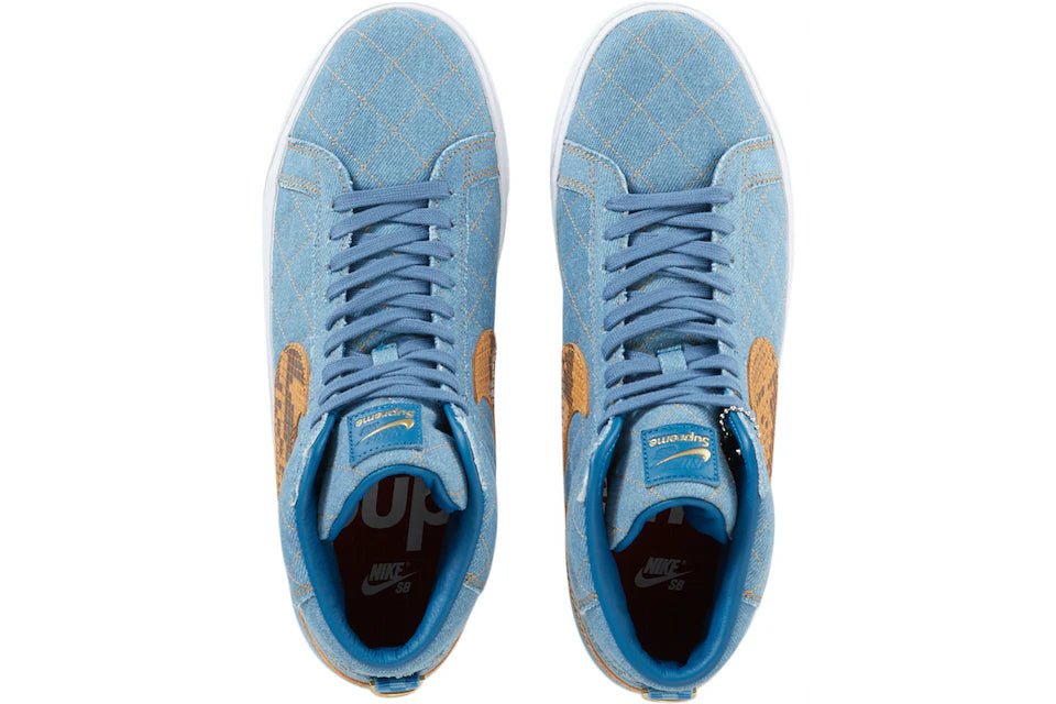 Nike SB Blazer Mid QS Supreme Denim - Supra Sneakers