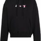 Off-White Acrylic Arrow hoodie black / pink - Supra Sneakers