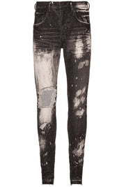 Purple Brand Big Bleach Blowout Jeans Black - Supra Sneakers