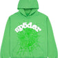 Sp5der Websuit Hoodie Slime Green - Supra Sneakers