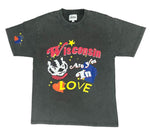 Supra Sneakers State Pride Tee Charcoal Grey - Supra Sneakers - Image 1