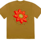 Travis Scott Cactus Jack Flower T-shirt Gold - Supra Sneakers
